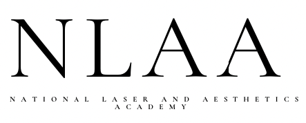 NLAA logo, National Laser and Aesthetics Academy.